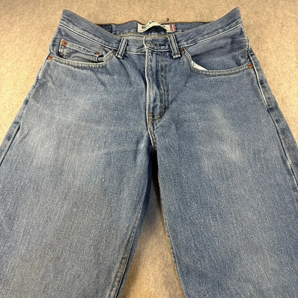 Levis 550 Relaxed Fit Mens Jeans 31x34 Medium Wash Blue Denim Straight Leg Pants
